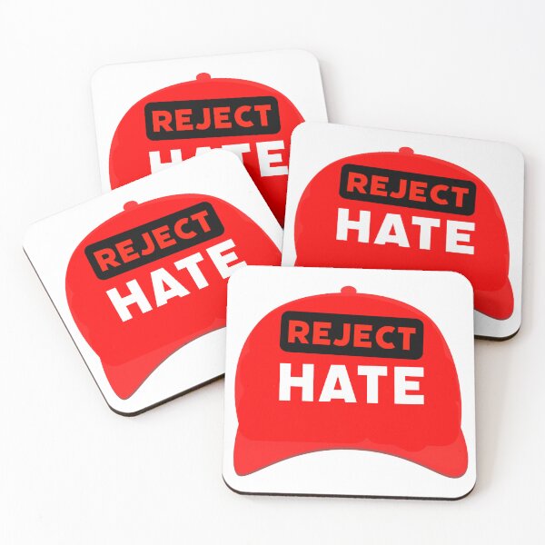 Item preview, Reject hate designed and sold by Rachel the Artist .