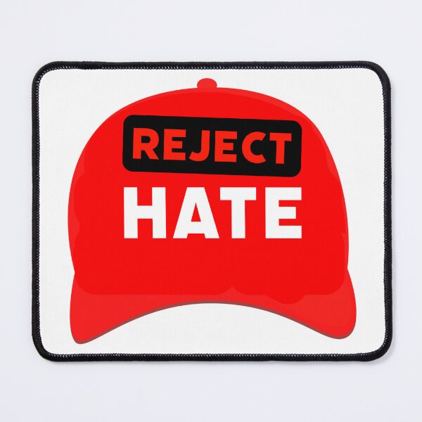 Item preview, Reject hate designed and sold by Rachel the Artist .