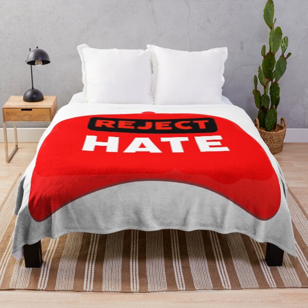 Item preview, Reject hate designed and sold by Rachel the Artist .