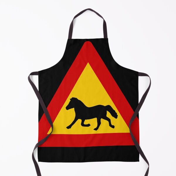 Item preview, Horses! (Hestar) - Icelandic Road Signs designed and sold by Signs of Iceland.