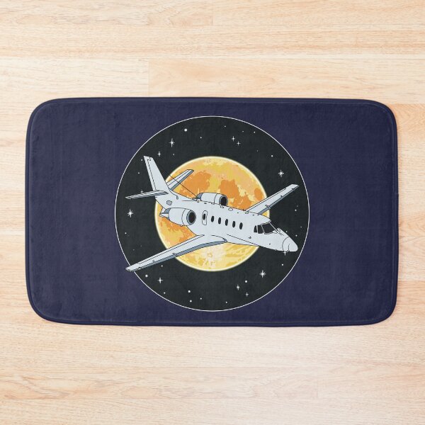 Item preview, Cessna Citation Jet Flying at Night Aviation Design designed and sold by skye-studio.