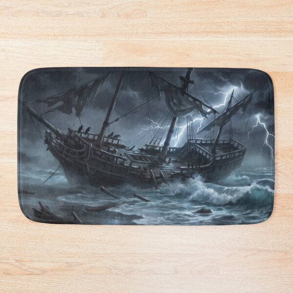 Item preview, Ghost Ship Wreck designed and sold by RedPeaStudio.