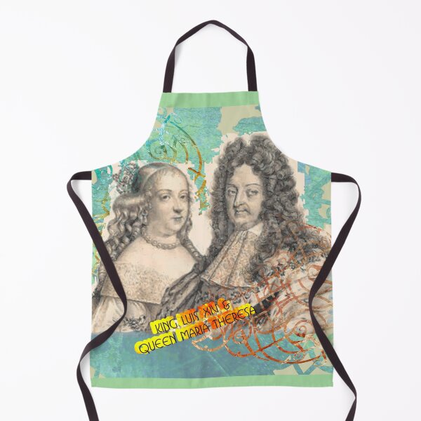 Item preview, The Sun King Louis XIV and Queen Maria Theresa - Monarchs of France (By ACCI) designed and sold by VanyssaGraphics.