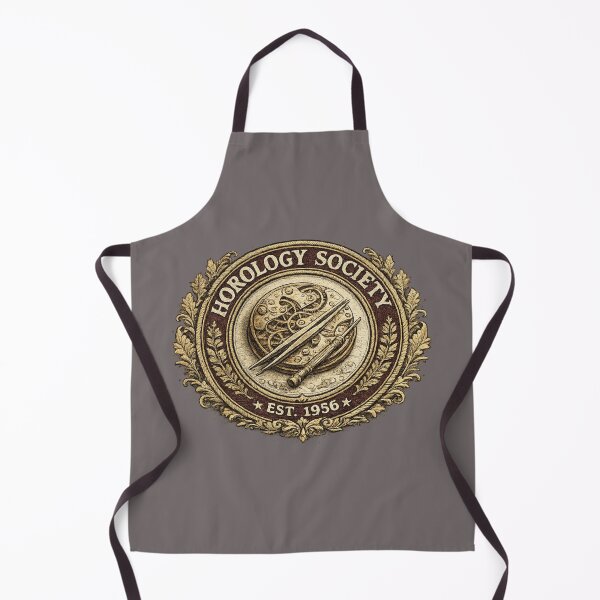 Item preview, Horology Society Est. 1956 – Vintage Watchmaker Heritage Badge designed and sold by Golden Era Studio.