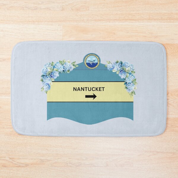 Item preview, Welcome to Nantucket Sign designed and sold by Coastal Joy.