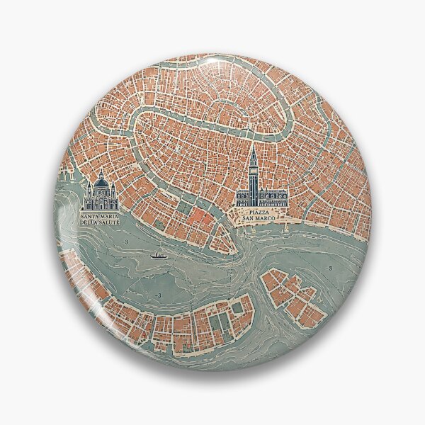 Item preview, Venice Minimalist City Map Print designed and sold by Furflix.