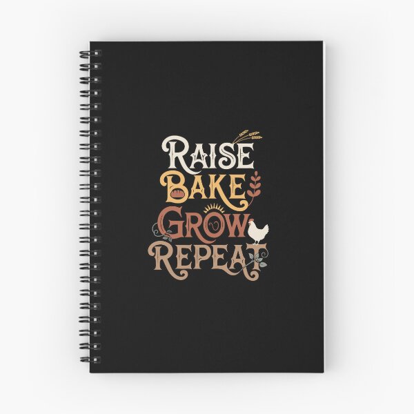 Item preview, Raise Bake Grow Repeat T-Shirt, Homestead Shirt, Backyard Garden Shirt, Farmhouse Lover Gift, Cottage Farm Tee designed and sold by Daily Mood Tees.