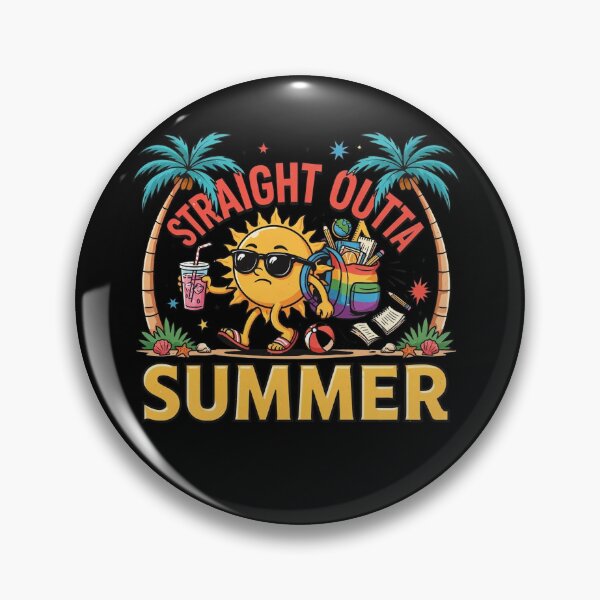 Item preview, Straight Outta Summer Funny Back To School designed and sold by WikaKowalczyk.