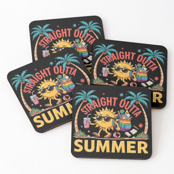 Item preview, Straight Outta Summer Funny Back To School designed and sold by WikaKowalczyk.