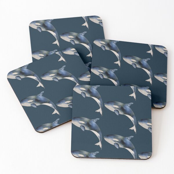 Item preview, Killer Whale Orca Painting - Free As An Orca Marine Art designed and sold by estudiopacifico.