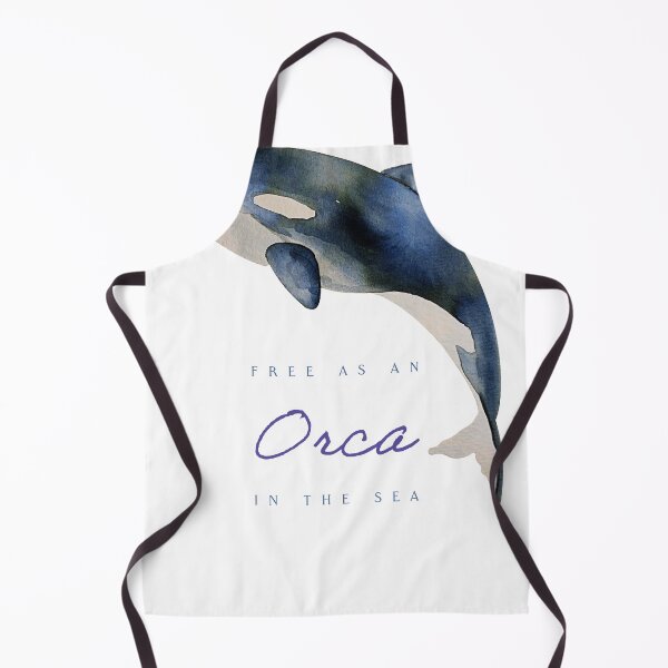 Item preview, Killer Whale Orca Painting - Free As An Orca Marine Art designed and sold by estudiopacifico.
