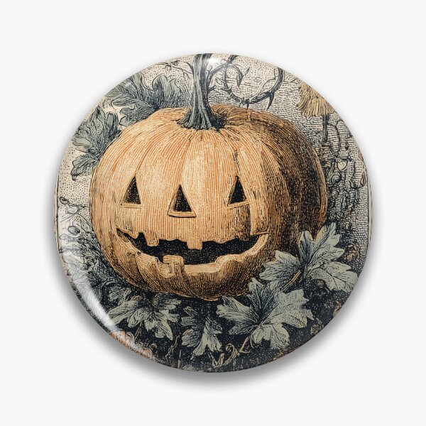 Item preview, Vintage Halloween Pumpkin Head Postage Stamp designed and sold by kobsana.