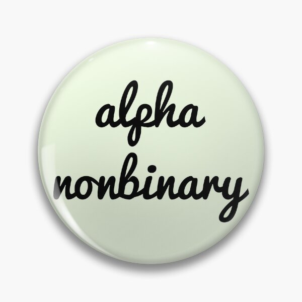Item preview, alpha nonbinary designed and sold by FreakShop UK.