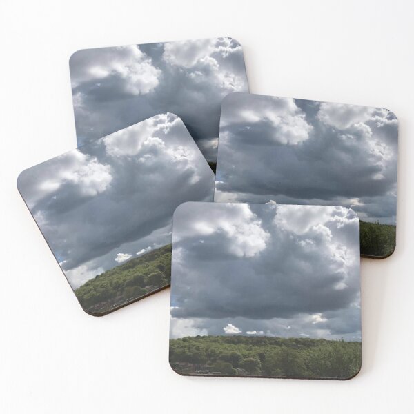 Item preview, 3d Clouds above woodland meadow designed and sold by Astute-Artio-Photography.
