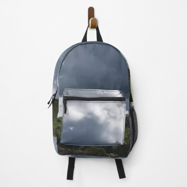 Item preview, 3d Clouds above woodland meadow designed and sold by Astute-Artio-Photography.
