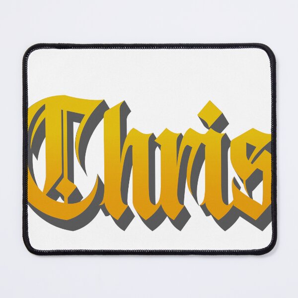 Item preview, Chris text designed and sold by Sticktle.