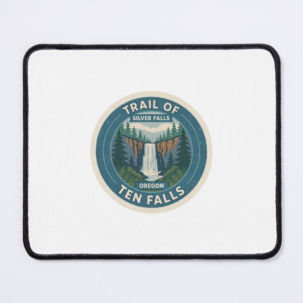 Item preview, Trail of Ten Falls Oregon | Vintage Hiking Sticker designed and sold by Timeless Design.