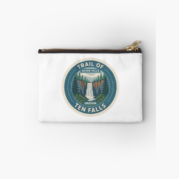 Item preview, Trail of Ten Falls Oregon | Vintage Hiking Sticker designed and sold by Timeless Design.