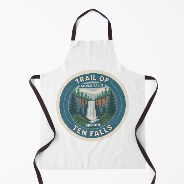 Item preview, Trail of Ten Falls Oregon | Vintage Hiking Sticker designed and sold by Timeless Design.