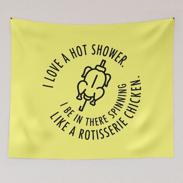Item preview, Humorous Rotisserie Chicken Quote designed and sold by ThreadRiotTees.