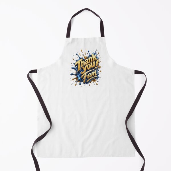Item preview, Golden Gratitude Splash: Thank You, Fam! designed and sold by BlissBlvdShop.