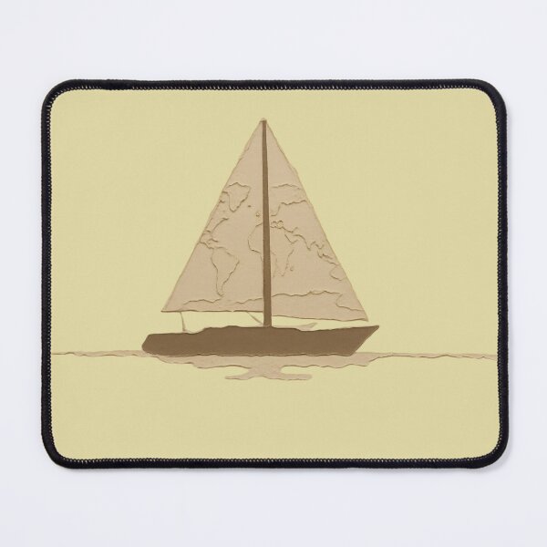 Item preview, Vintage image of a ship sailing the world designed and sold by AKRAMlogo.