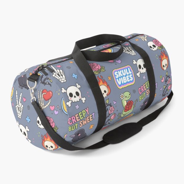 Item preview, Skull Cute Collage Pastel Seamless Pattern designed and sold by HowToCanadian.