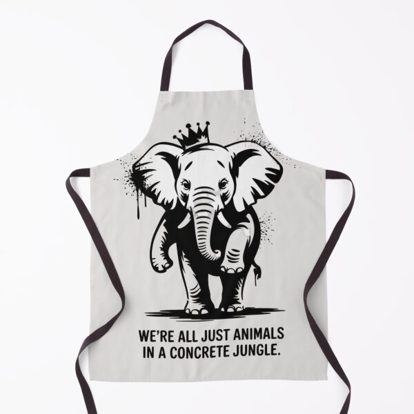 Item preview, Banksy - We're all just animals in a concrete jungle designed and sold by 123ks.