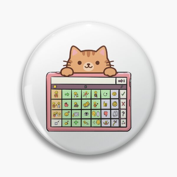 Item preview, Aac Cat Speech Therapy designed and sold by dewey-temika.