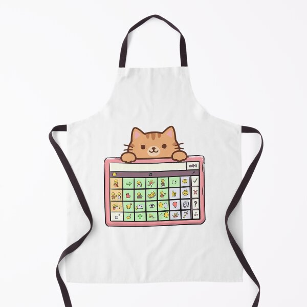 Item preview, Aac Cat Speech Therapy designed and sold by dewey-temika.