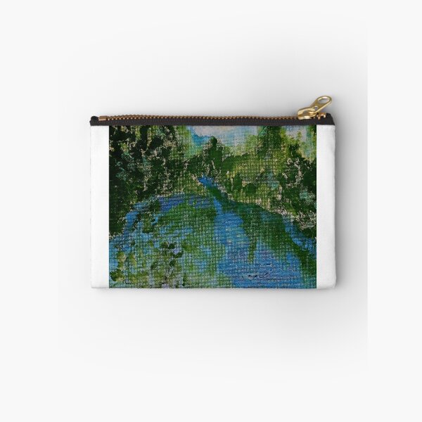 Item preview, Winding River with Green Trees designed and sold by Aquamarineelle.