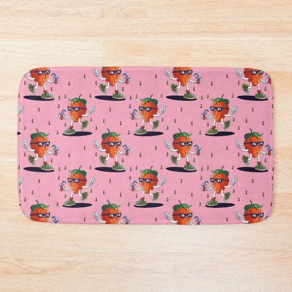 Item preview, Cool Strawberry Character Print designed and sold by tviyluv.