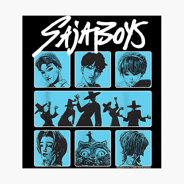 Item preview, Monster Slaying Idols Boy Band Demon Group designed and sold by sonlehuyak.