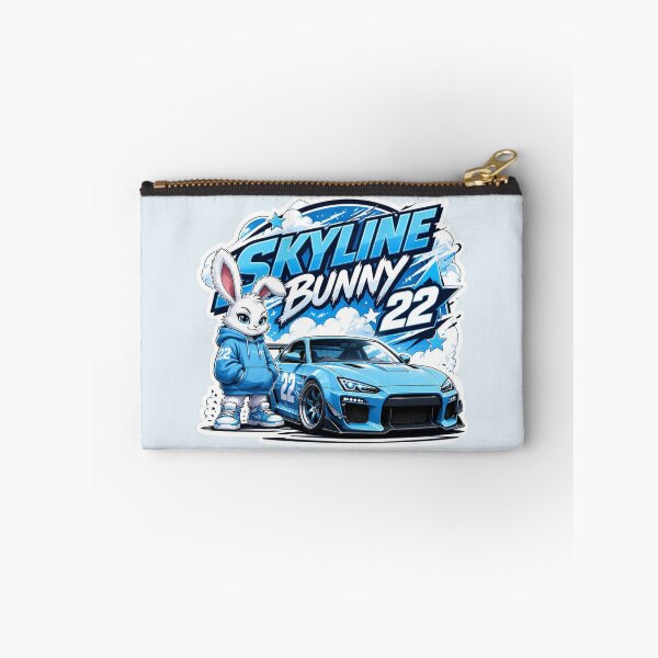 Item preview, Skyline Bunny Cute Racing Sticker PNG | Original Bunny Car Mascot | Kawaii Streetwear Graphic | Sports Car Vinyl Decal designed and sold by Stylestickers55.