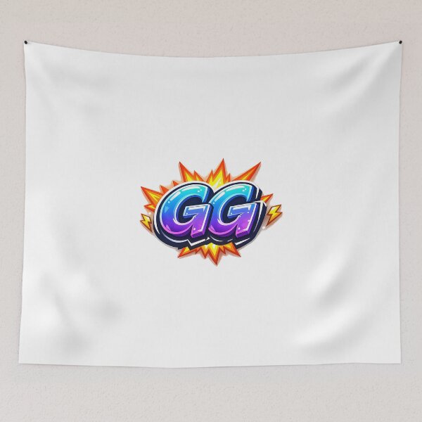 Item preview, GG Good Game  designed and sold by Black-White-art.