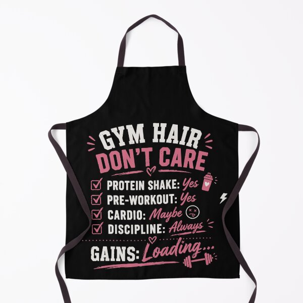 Item preview, Gym Hair Don’t Care T-Shirt | Funny Gym Girl Workout & Weightlifting Gift designed and sold by Sunday.Supply.