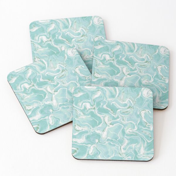 Item preview, Aqua blue onyx marble designed and sold by Anne Londez Studio.
