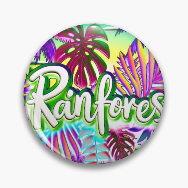 Item preview, rainforest tropical paradise C E1 colorful typographic botanical designed and sold by SmashingDeals.