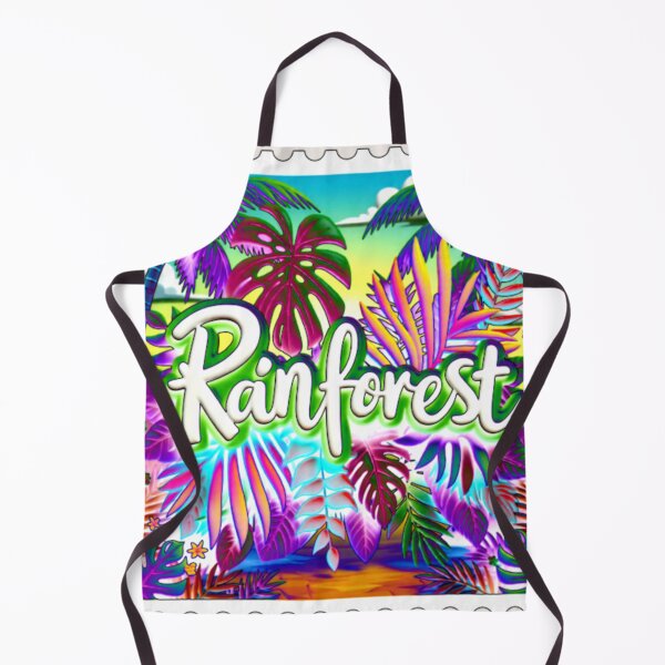 Item preview, rainforest tropical paradise C E1 colorful typographic botanical designed and sold by SmashingDeals.