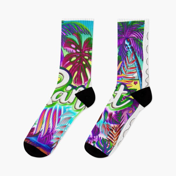 Item preview, rainforest tropical paradise C E1 colorful typographic botanical designed and sold by SmashingDeals.