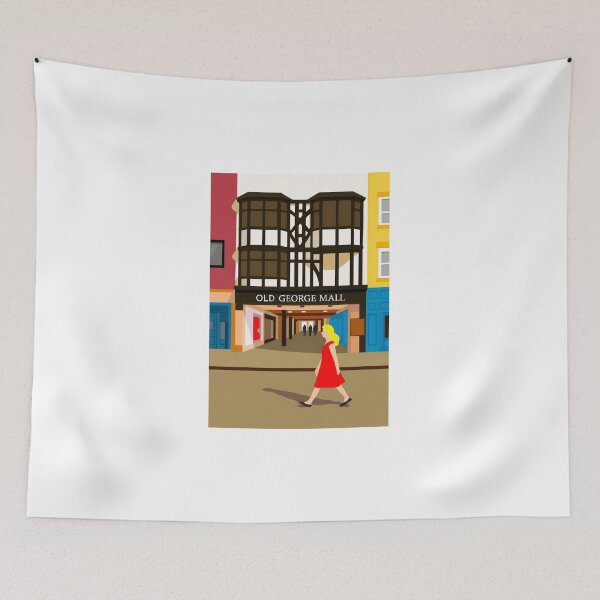 Item preview, Walking by The Old George Mall  designed and sold by SJHorsfall.