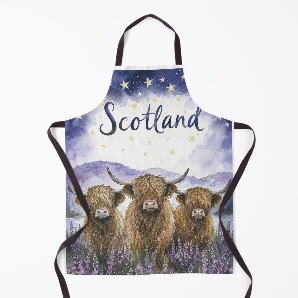 Item preview, Highlands cows Scotland designed and sold by TravelMarvel.