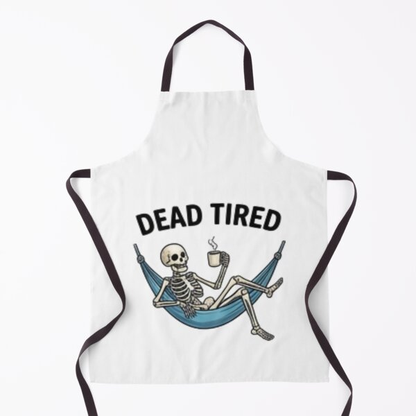 Item preview, Dead Tired Skeleton – Funny Coffee Design designed and sold by Tipsy24.