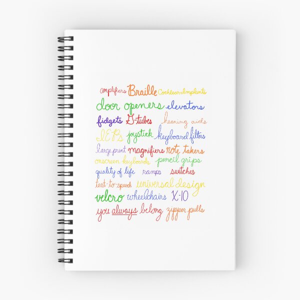 Item preview, Abcs Of Accessibility designed and sold by dewey-temika.