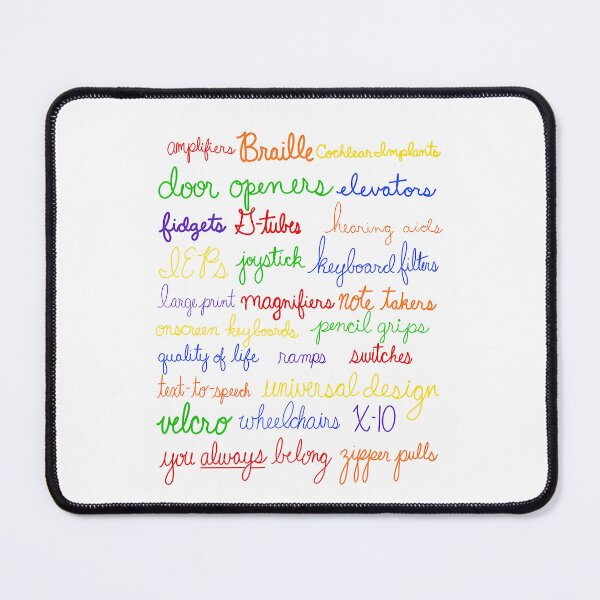 Item preview, Abcs Of Accessibility designed and sold by dewey-temika.