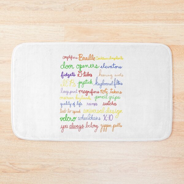 Item preview, Abcs Of Accessibility designed and sold by dewey-temika.
