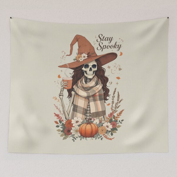 Item preview, COZY SEASON SKELETON designed and sold by BKDIGITALSHOP.
