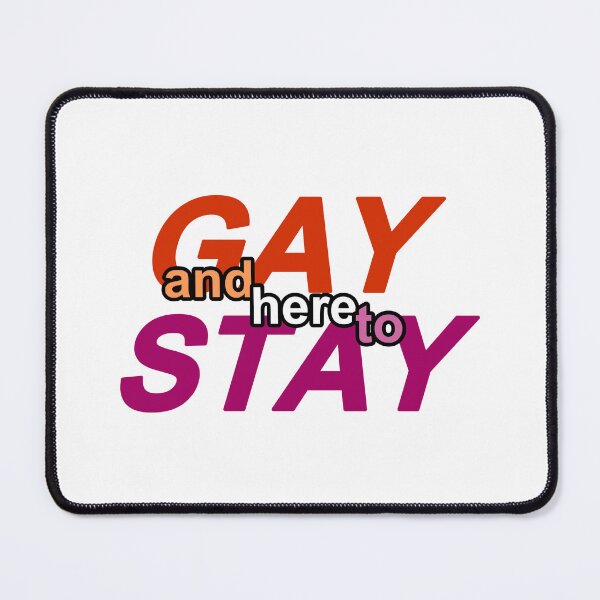 Item preview, gay and here to stay lesbian designed and sold by FreakShop UK.