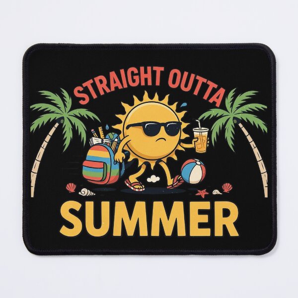Item preview, Straight Outta Summer Funny Back To School designed and sold by WikaKowalczyk.