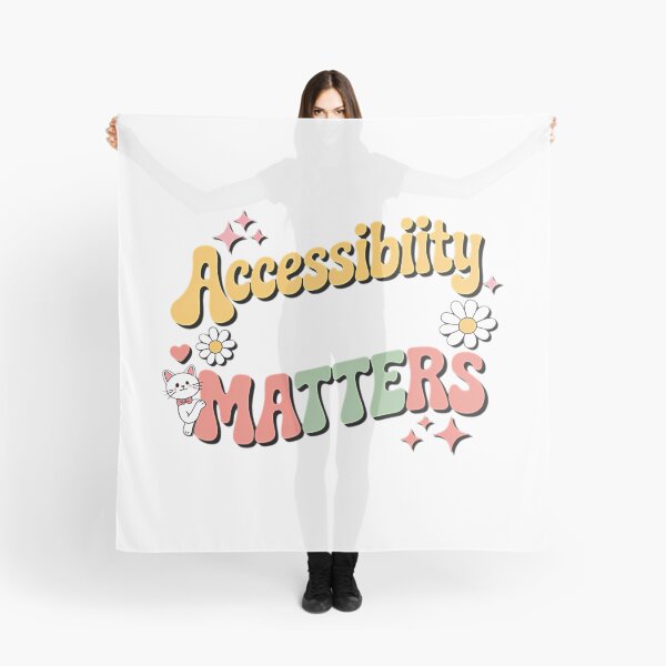Item preview, Accessibility Matters Inclusion Diversity Sped Teacher designed and sold by dewey-temika.